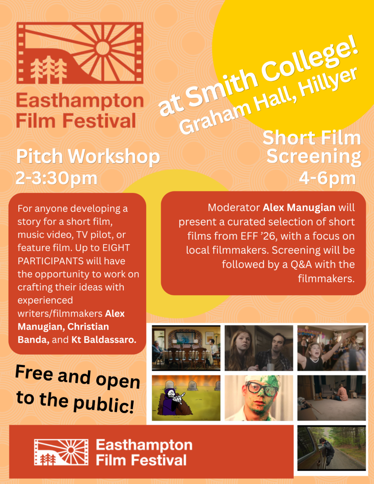 Pitch Workshop @ Smith College’s Graham Hall, Hillyer