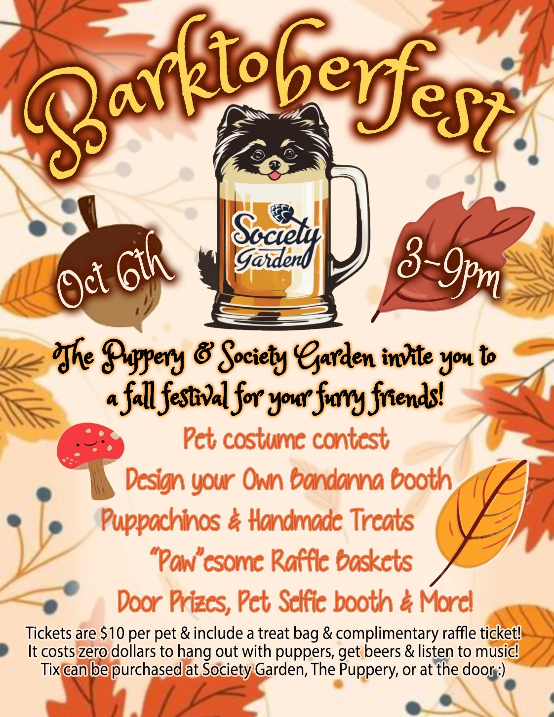 Entry Ticket for Barktoberfest
