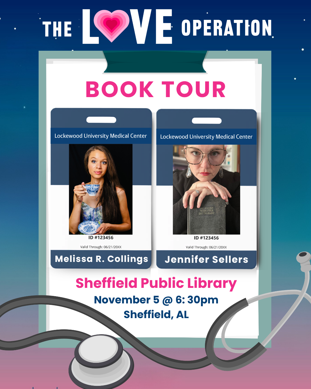 Sheffield Library with Jennifer Sellers