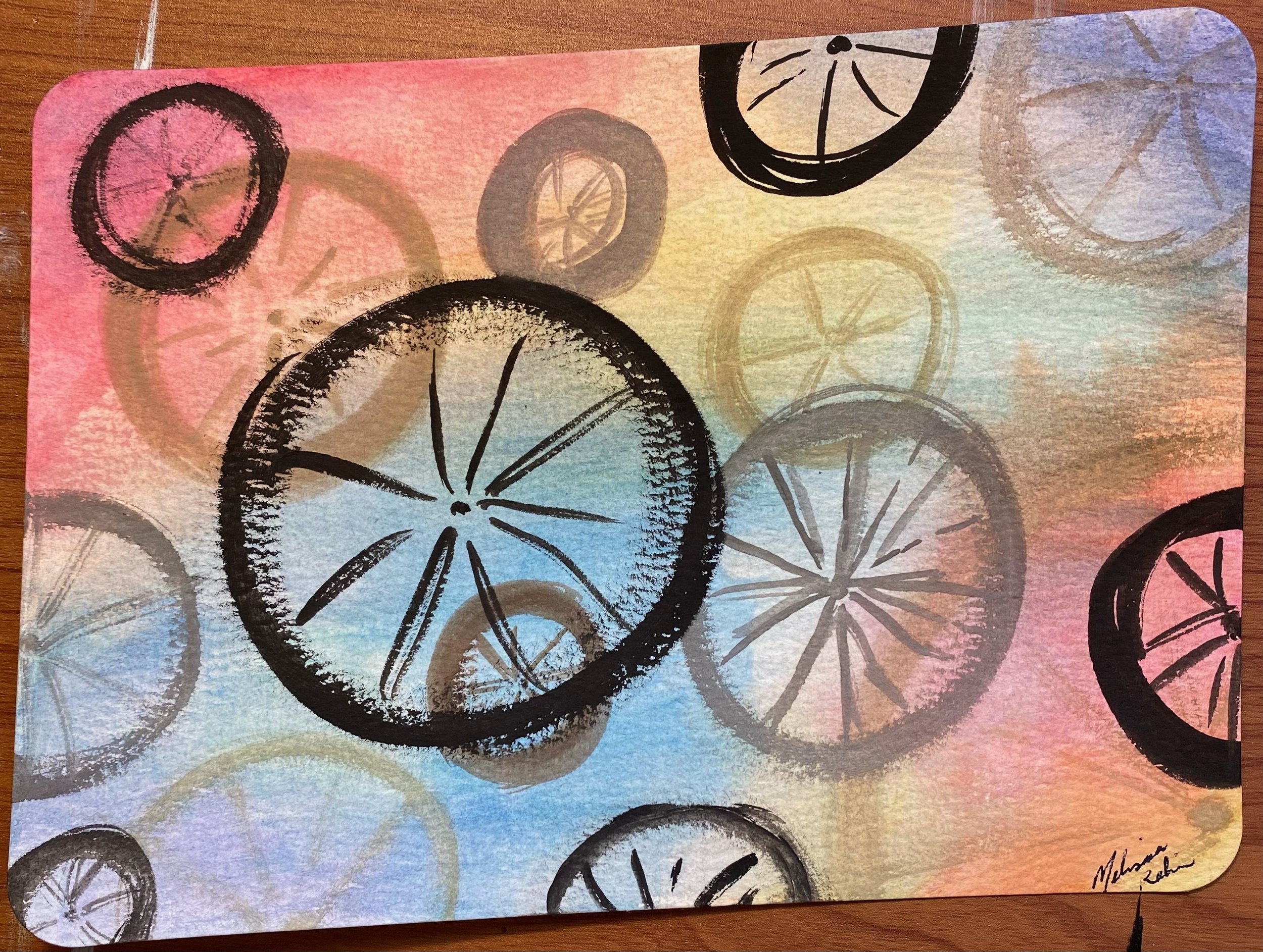 The color ride (crisp edges)