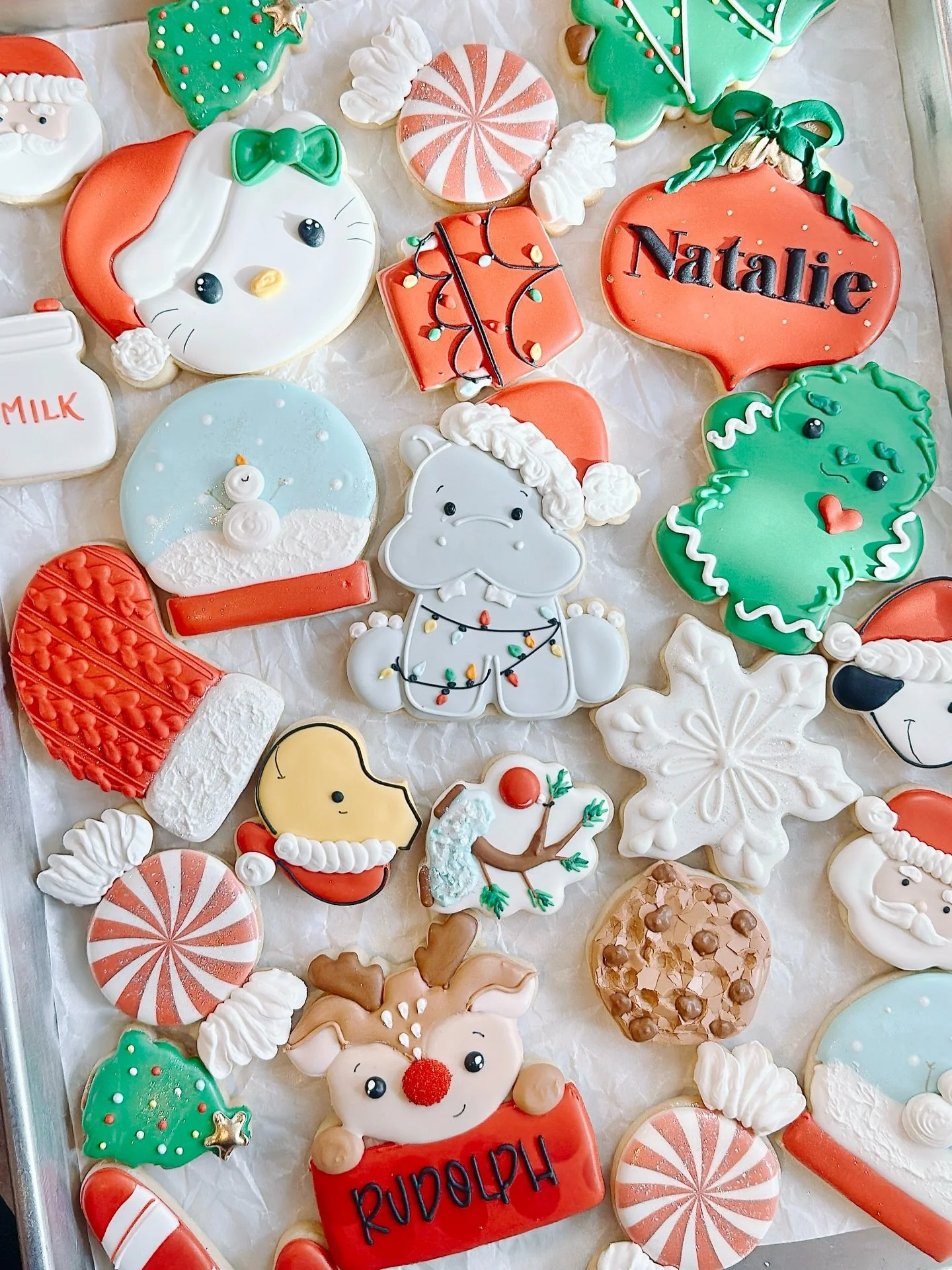 Pre-Ordering for Christmas Cookies are Live ! ❄️✨🎄❤️
🎄Shop&mdash;&mdash;> CookERoyale
Cookie kits, Personalized Cookies, Gingerbread Cookies 
Pickups December 22nd 1-2pm or a later porch pickup can be arranged.

Quantities are Limited and will b