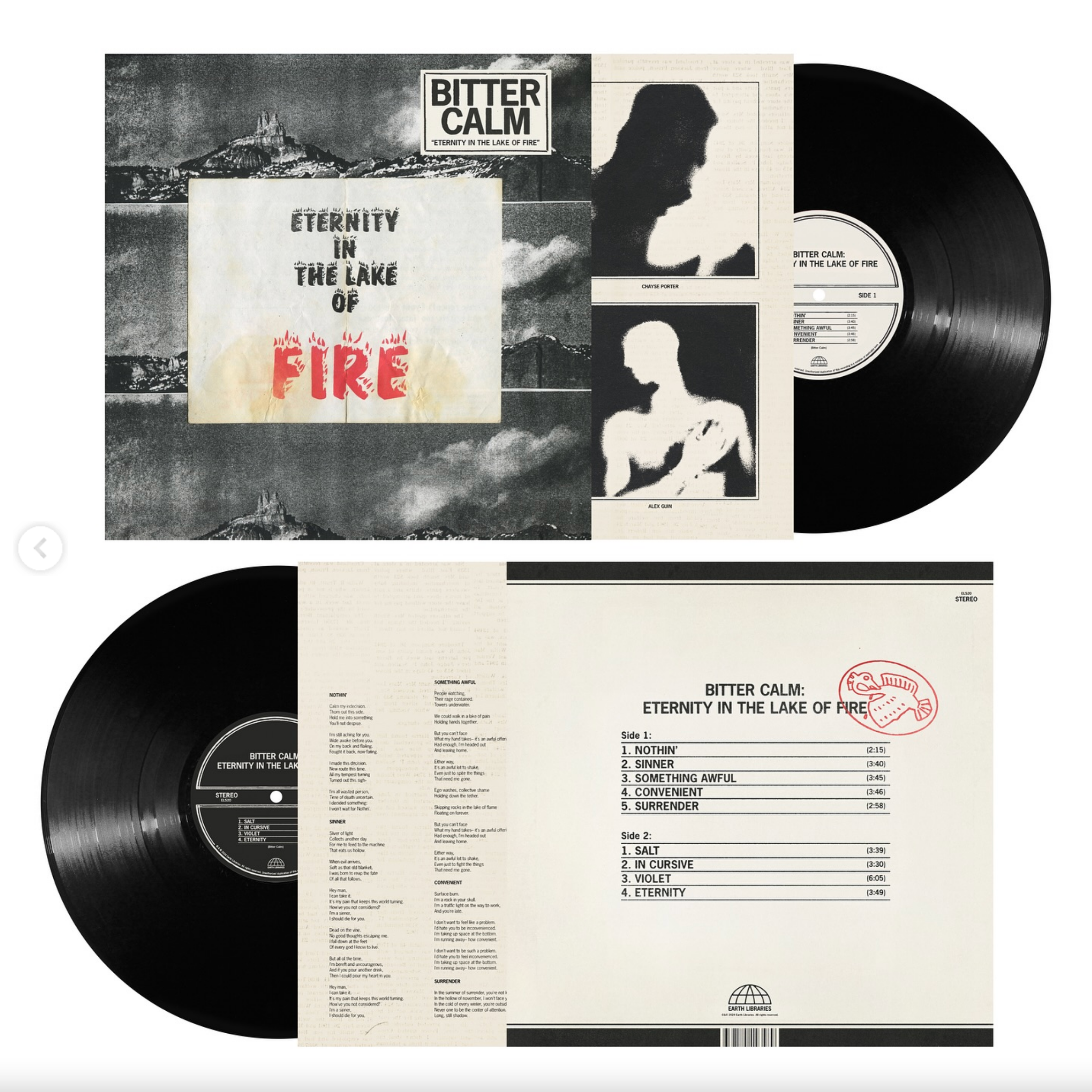   Bitter Calm, "Eternity In The Lake of Fire"  