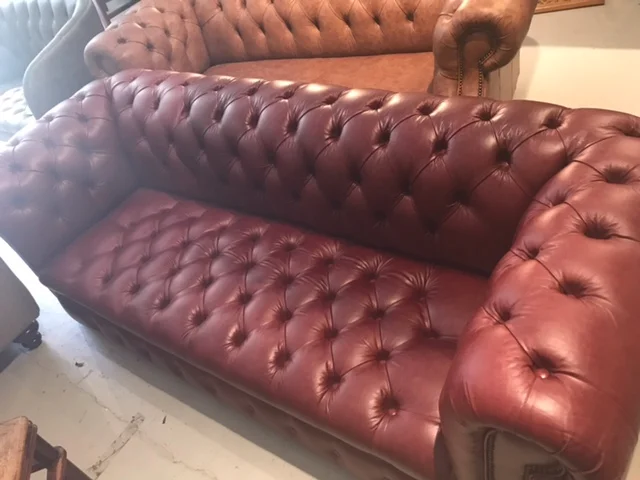 Windsor 3 Seater in Premium Terra-cotta