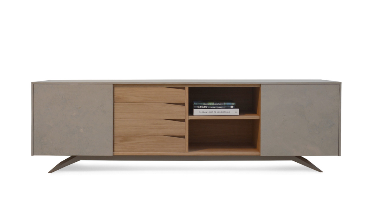 Trigono 2 Ataija Marble Oak wood