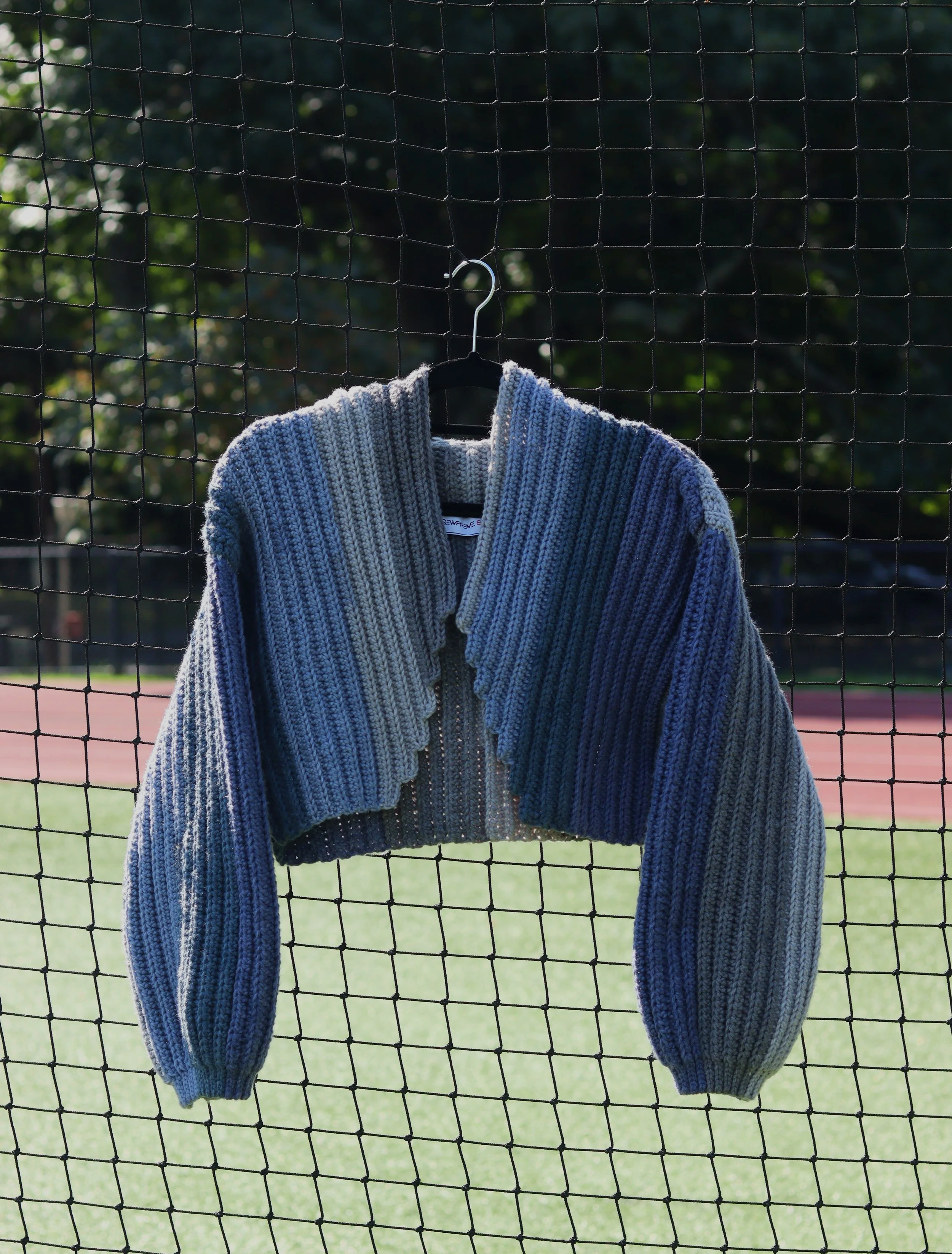 Crochet Crop Hoody - Adults