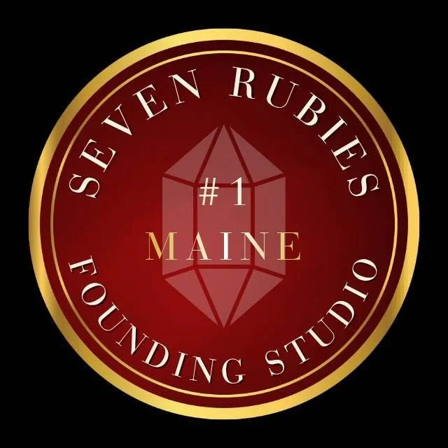 Seven Rubies Founding Studio badge, #1 in Maine
