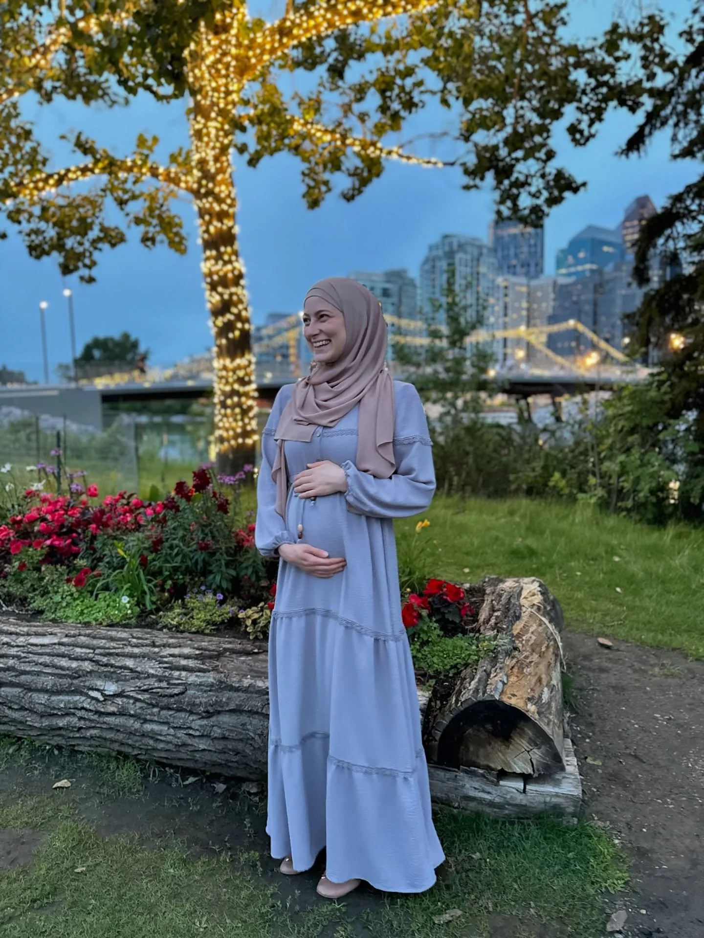I’ve been keeping a secret…🤭
Our family will be growing in the New Year Insha’Allah. 
The bump is hard to hide now 😅. I’ve also been dealing with nausea and fatigue so any energy I’ve had was put into the clinic and