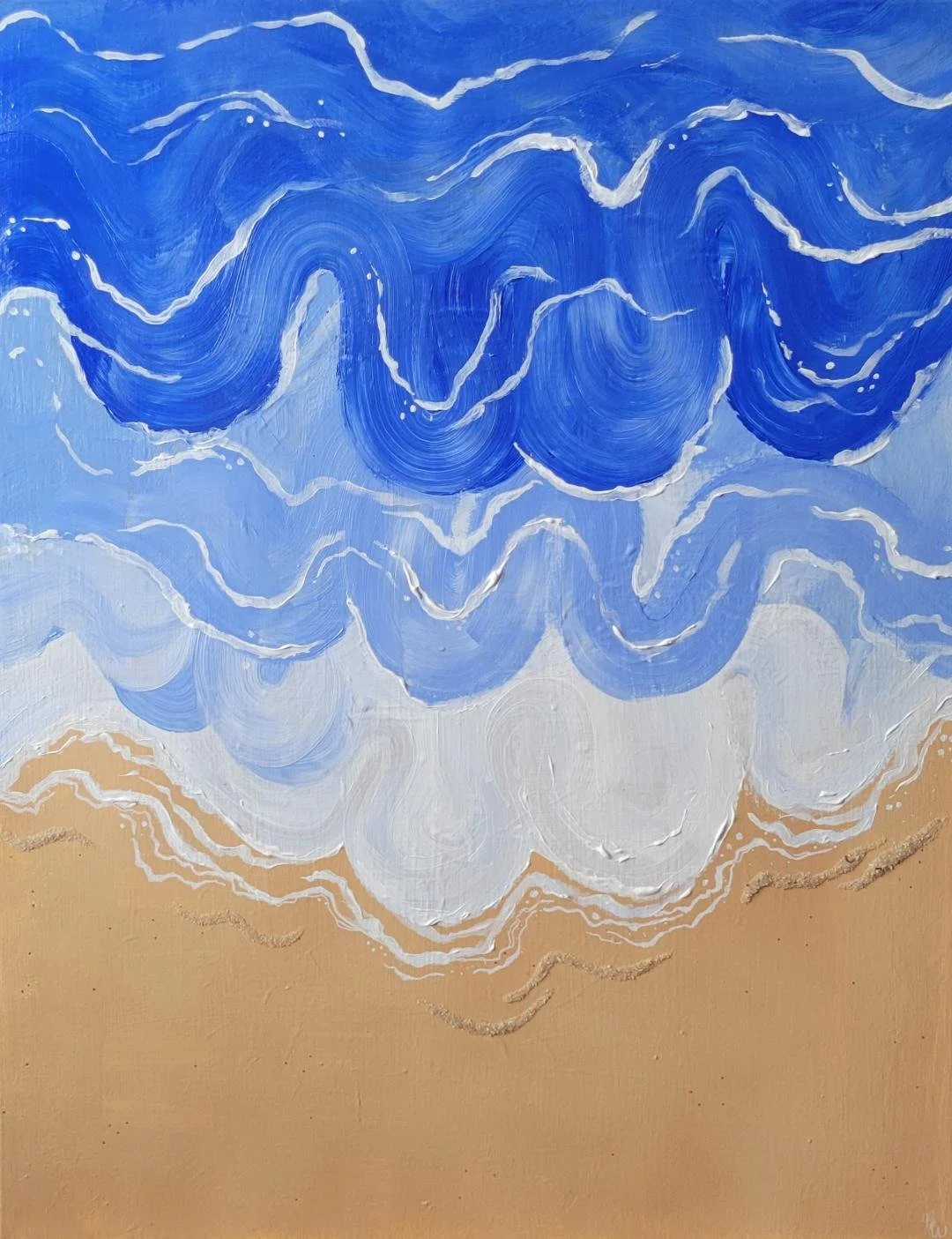 2022, Acrylic on canvas, 16x20 