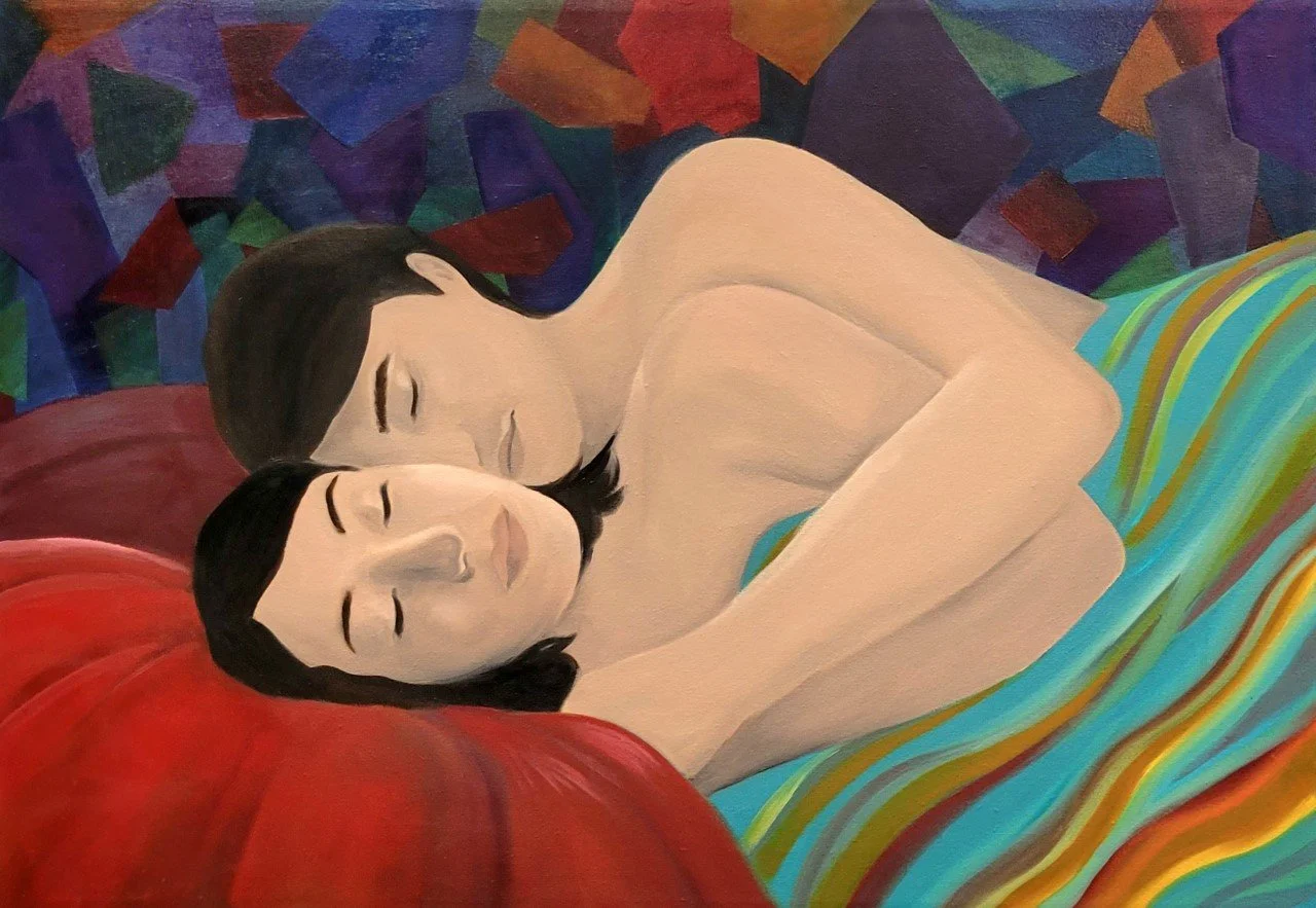 Eros, 2021, Oil on canvas, 28 x 40 in