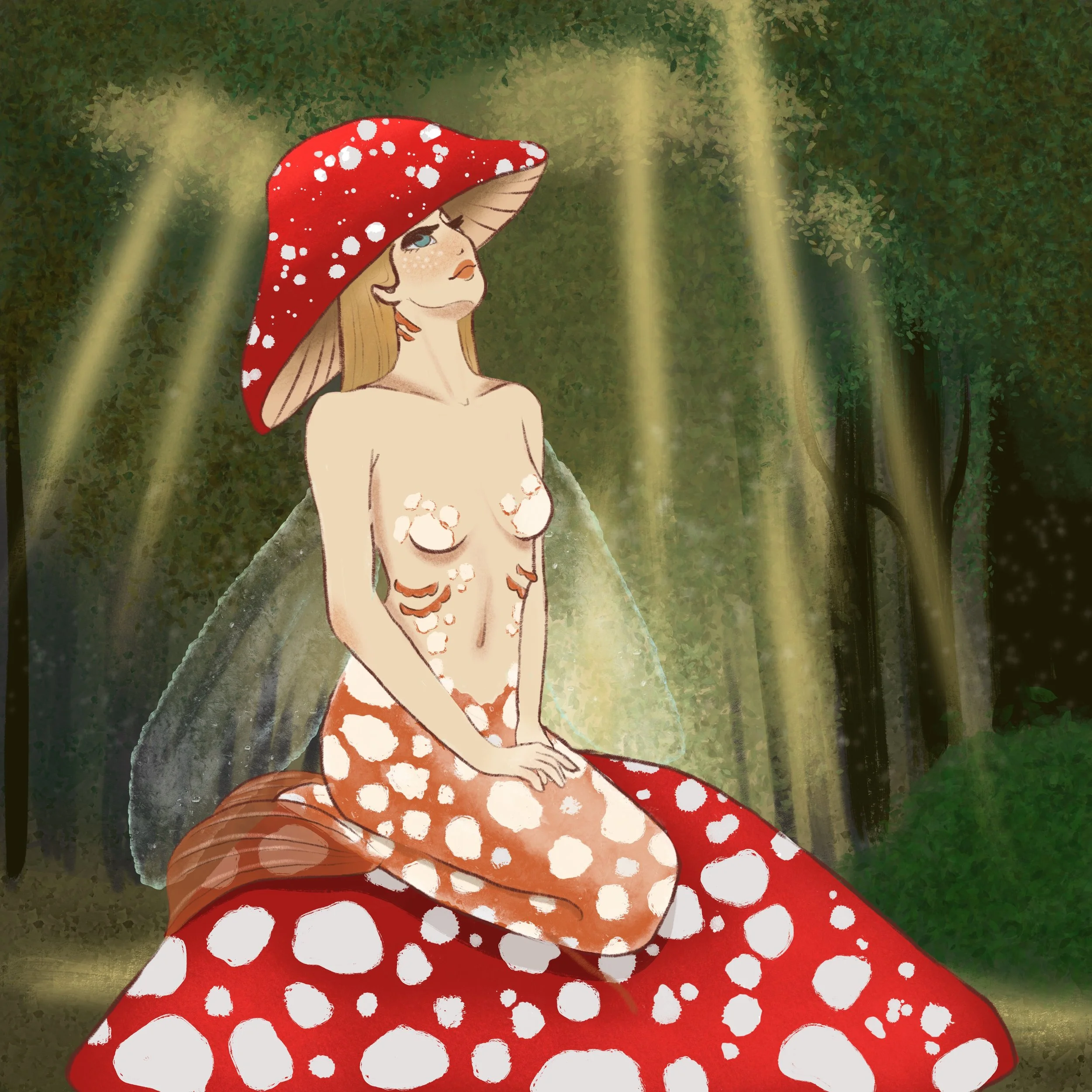 #merfairy #mushroom
