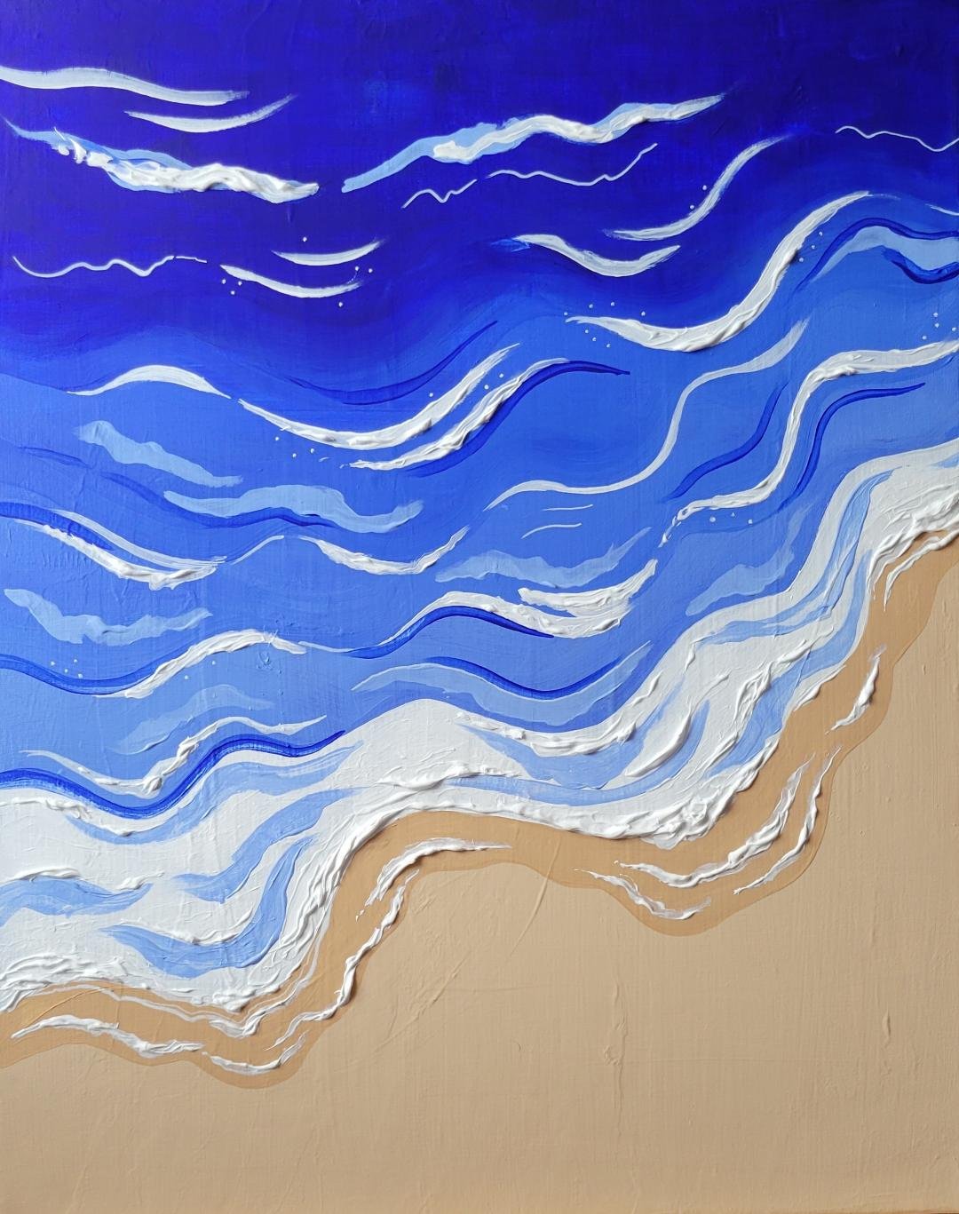2022, Acrylic on canvas, 16x20 