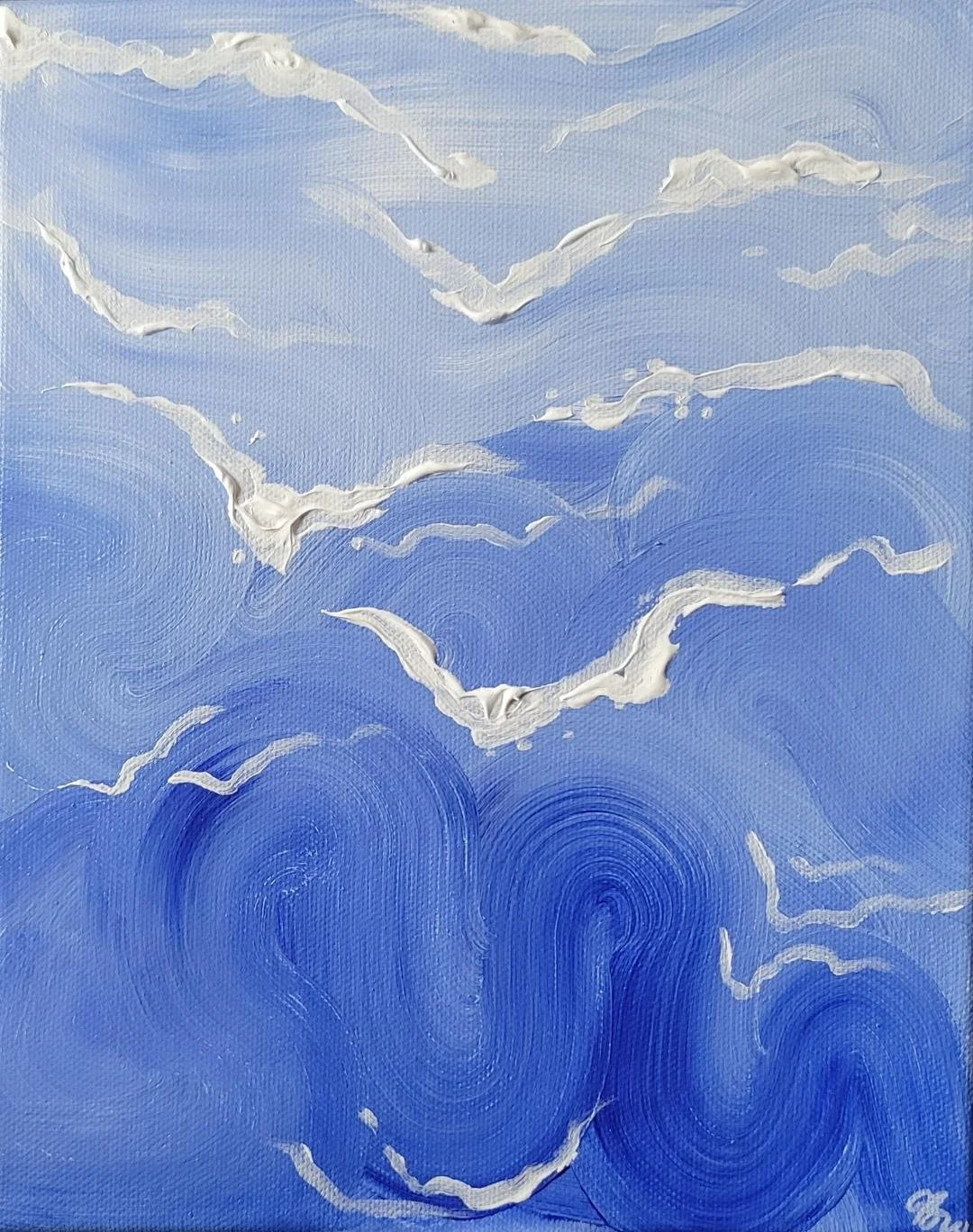 2022, Acrylic on canvas, 8x10