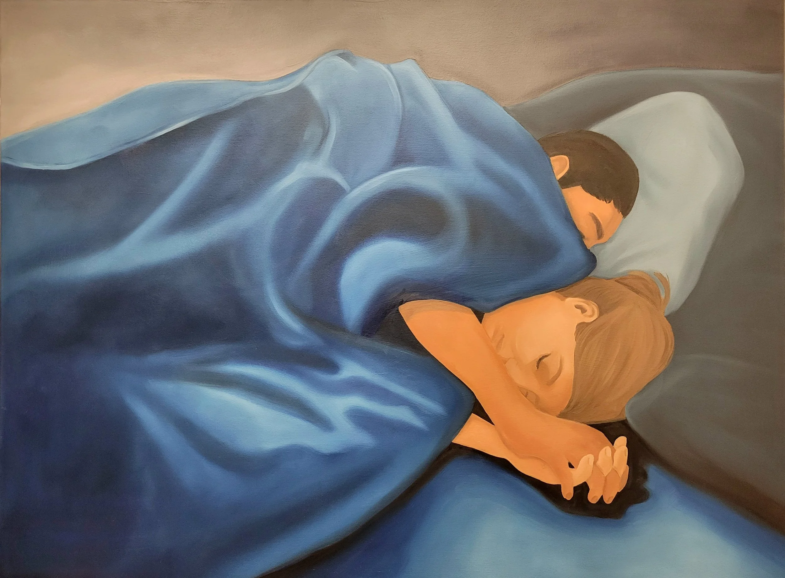 Eunoia, 2022, Oil on canvas, 36x48in. - SOLD