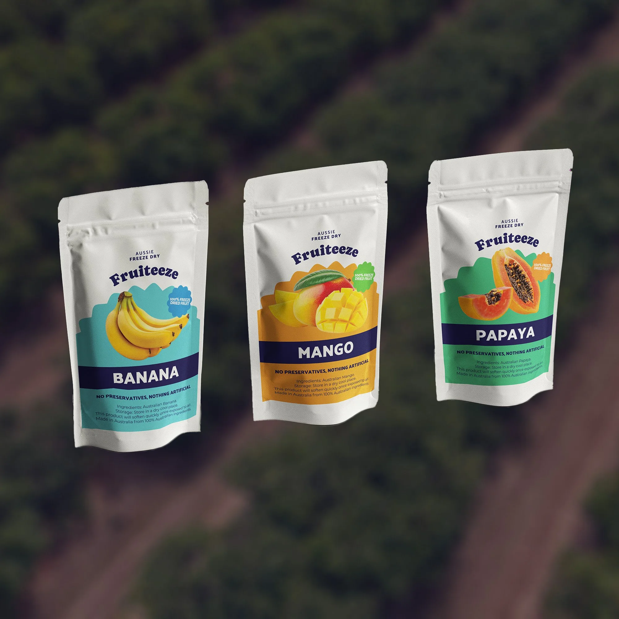 Brand and Packaging | Aussie Freeze Dry