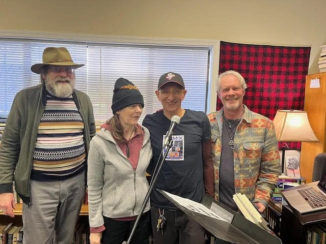 John Roche reads with Nathan Brown at Geronimo’s Books, Santa Fe