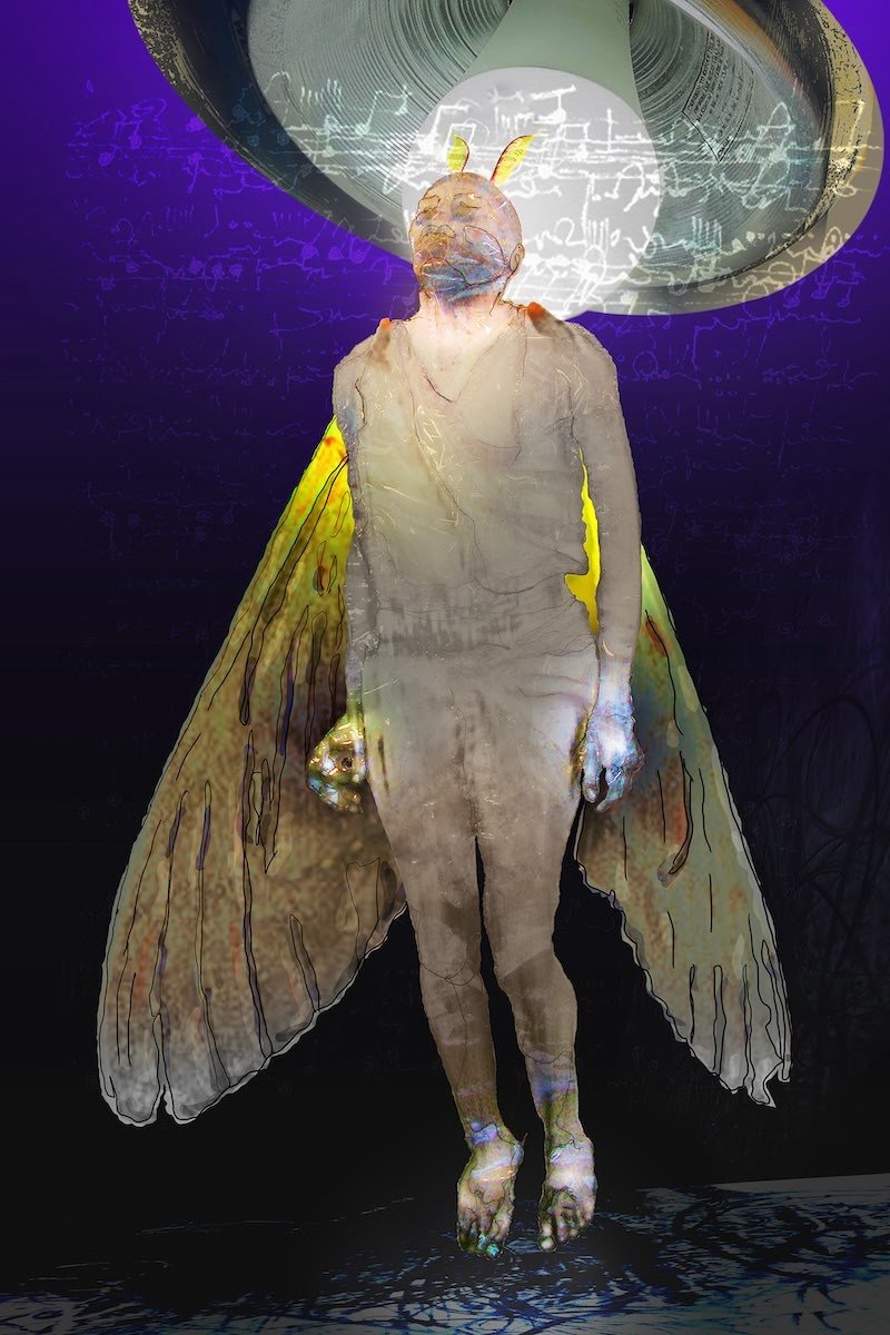 Man-Moth performance Donald Levering
