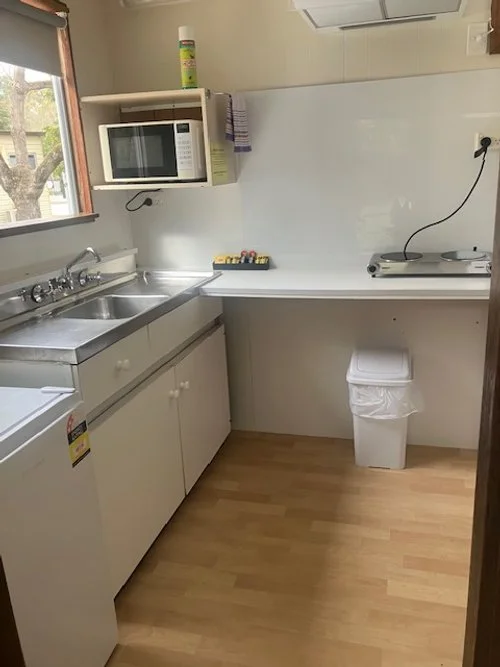 Cabin 8 - Kitchen area