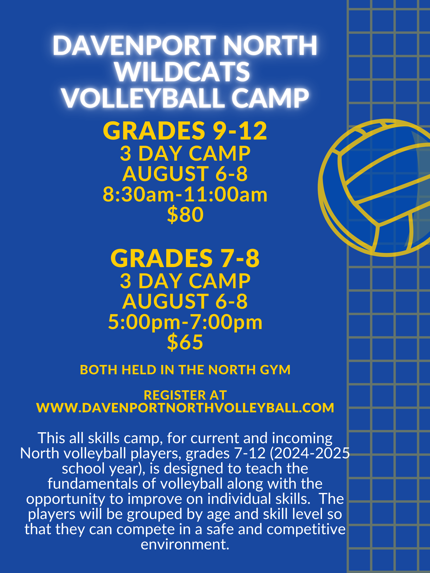 Wildcats Summer Volleyball Camp Davenport North Volleyball wildcats-summer-volleyball-camp-davenport-north-volleyball