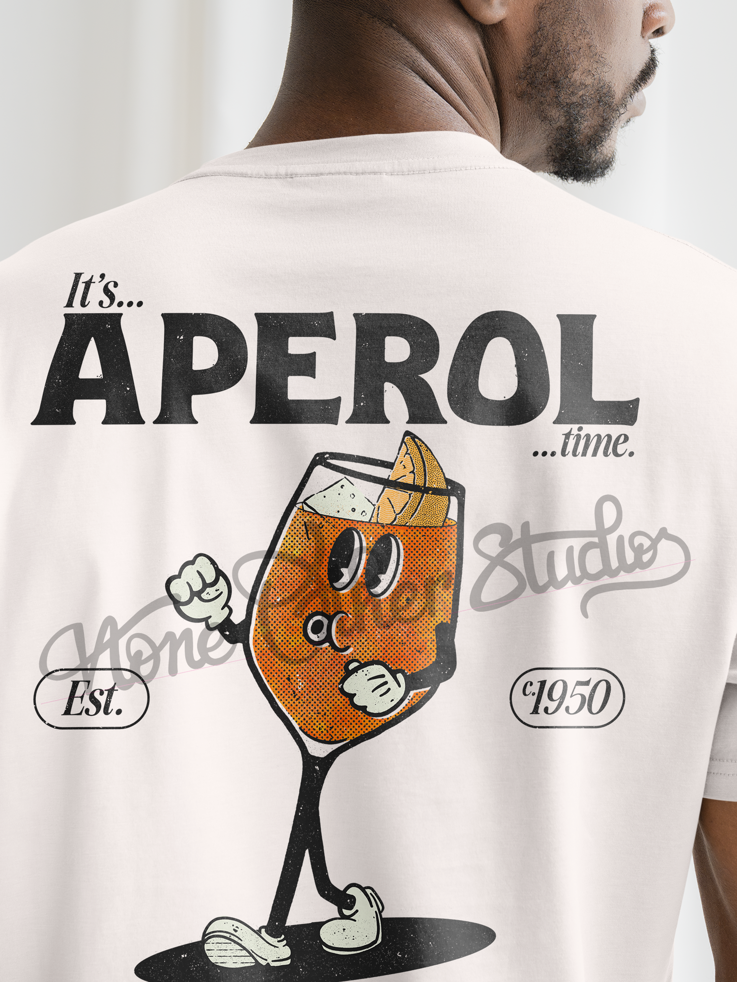 Aperol Tshirt - Black dude - reverse.png