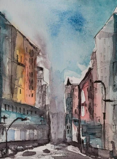 City center – 32cm x 24cm