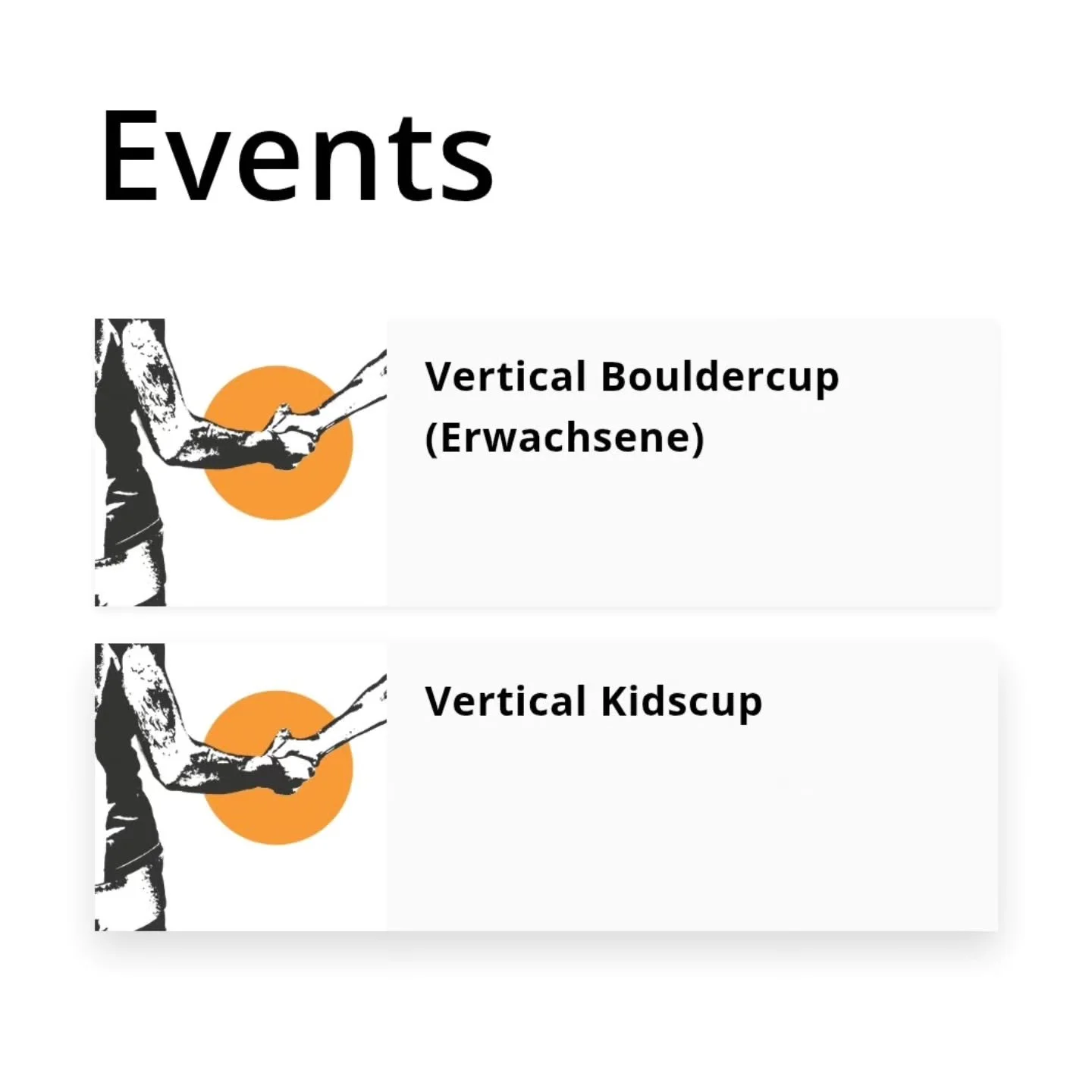 Aktuell gibt es Probleme mit der Anmeldung f&uuml;r unsere beiden Cups, daher haben wir ein euch ein alternatives Buchungssystem freigeschaltet. Ihr findet es unter "Kurse" auf unserer Website.

Link in der Bio.
