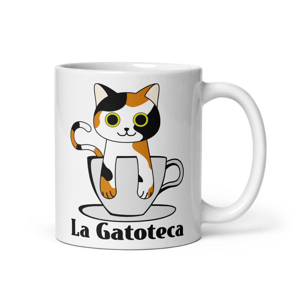 Taza gato Tricolor — La Gatoteca