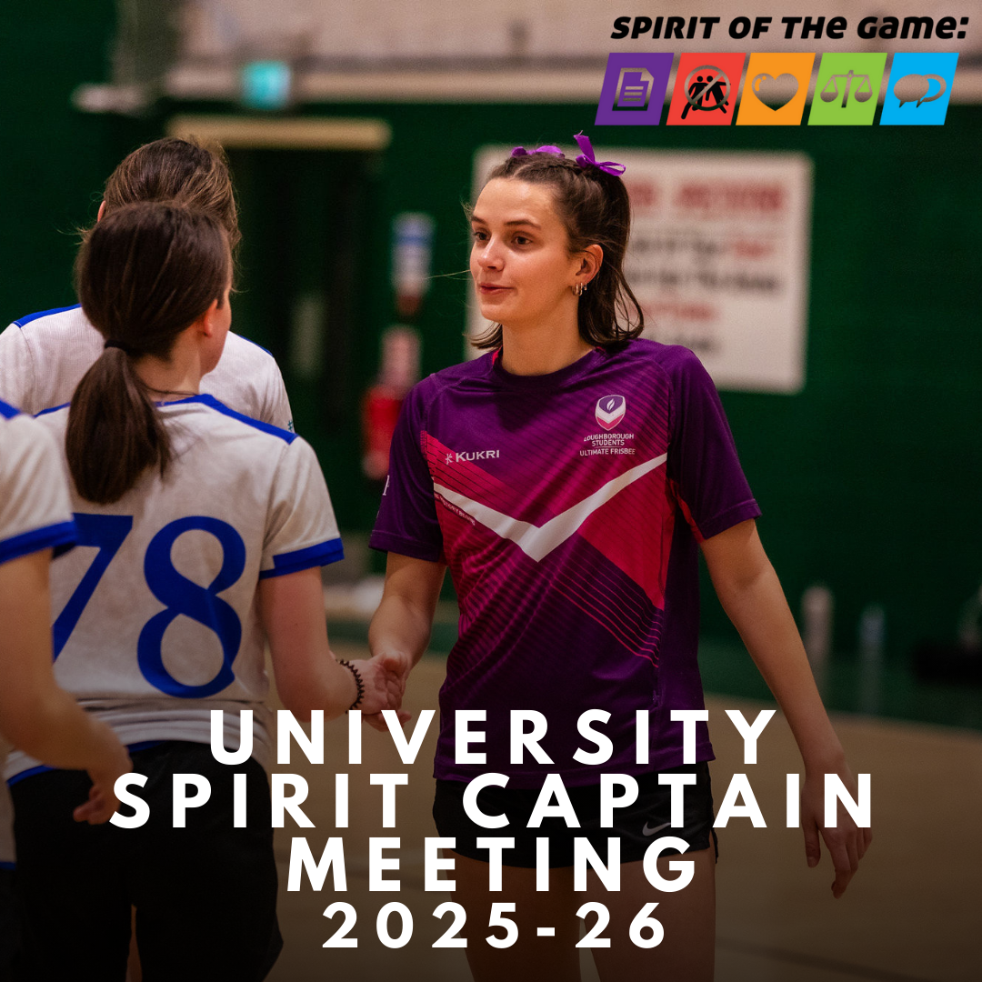 University Spirit Captain meeting 2025-26