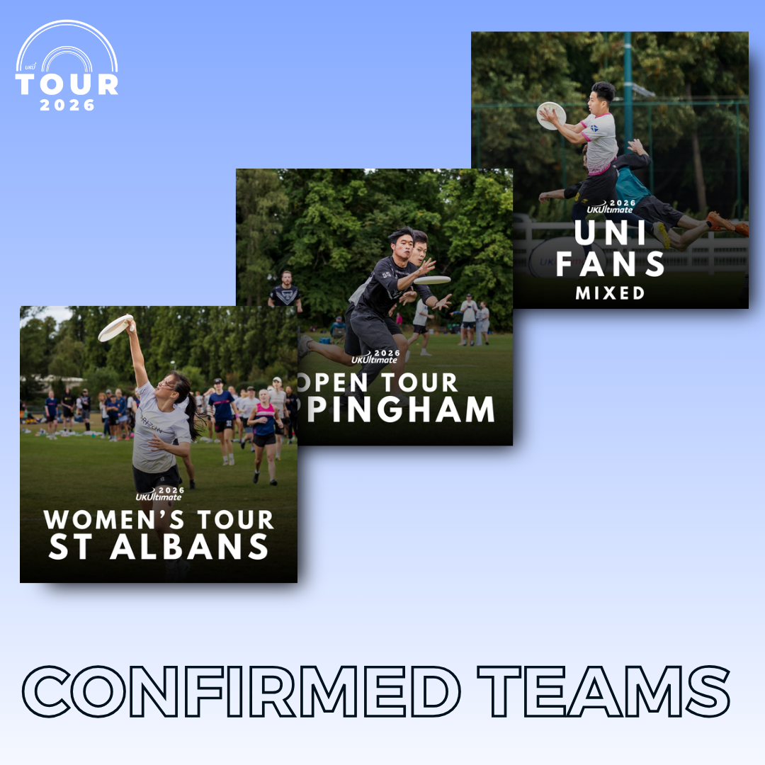 Open Tour Uppingham, Women’s Tour St Albans, Uni Fans Mixed Tour Confirmed Teams