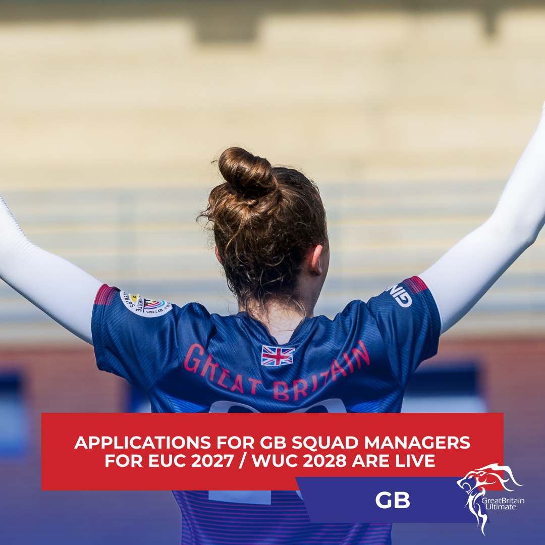 GB Squad Managers 2027/2028 Applications are Live