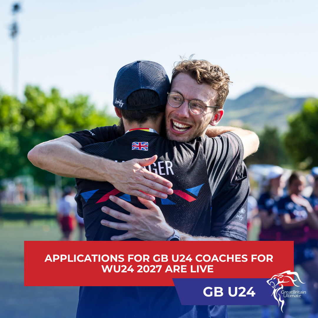GB U24 Lead Coach and Assistant Coach 2027 Applications are Live 