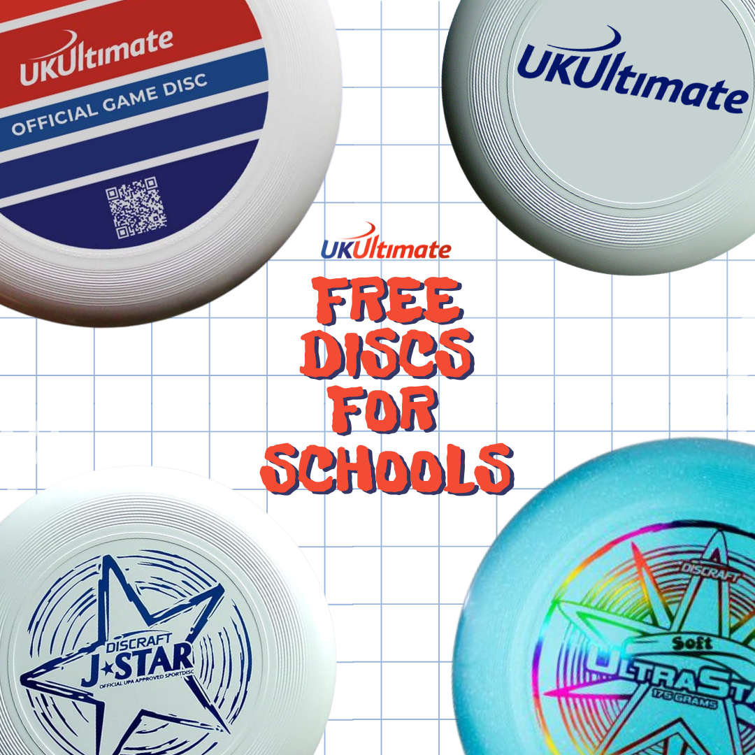 Free discs for School Games