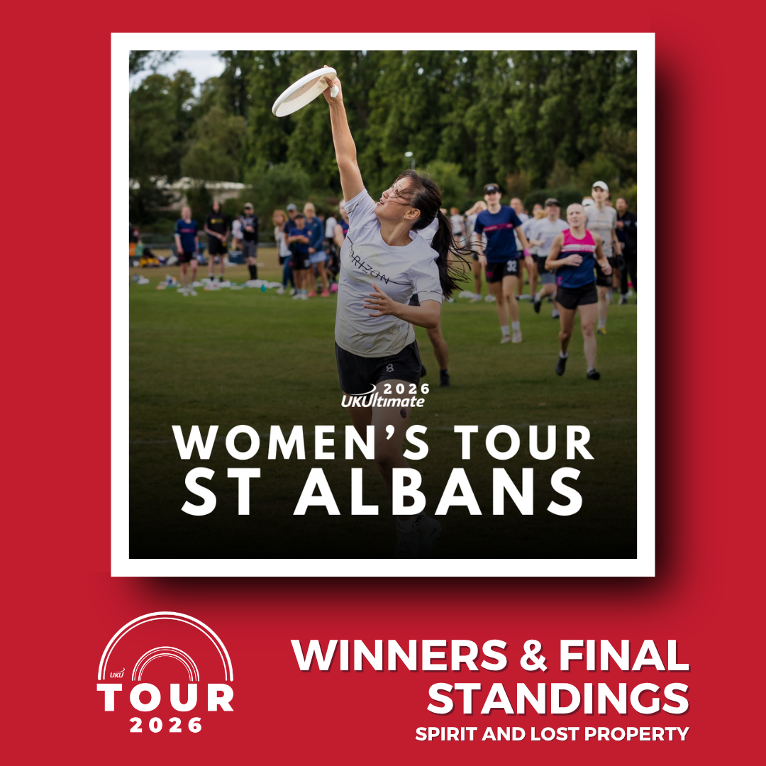 Women’s Tour 1, St Albans - Winners &amp; final standings, spirit &amp; lost property