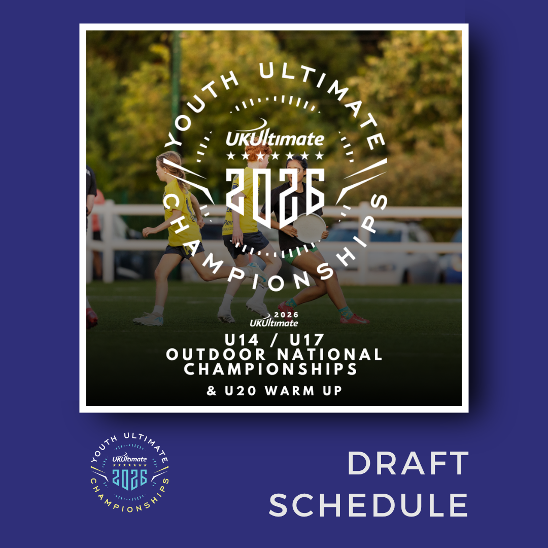 Youth Outdoor Nationals - Draft Schedule Announcement and Other Important Information