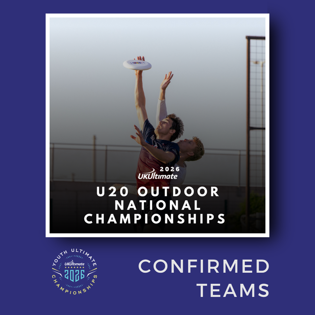 Youth Outdoor Nationals (U20) Confirmed Teams
