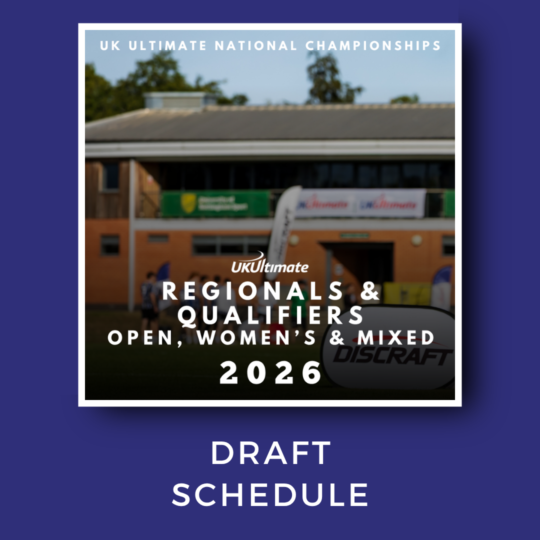 UKU Regionals/Qualifiers 2026 Draft Schedules Available