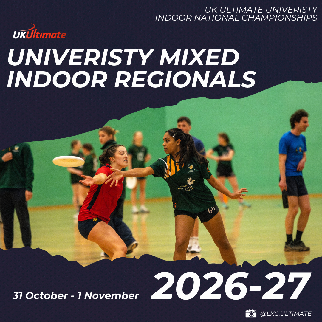 UKU University Mixed Indoor Regionals 2026-27
