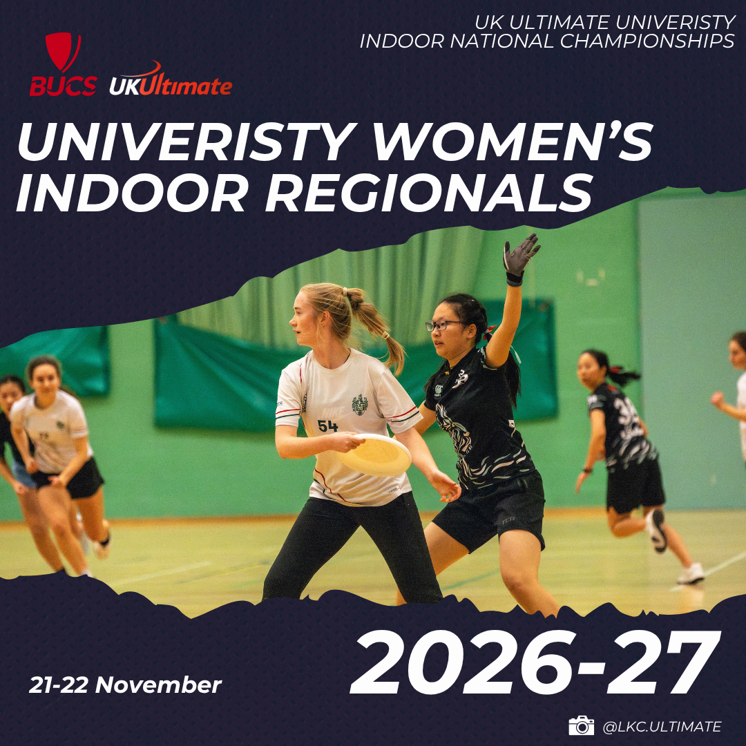 BUCS / UKU University Women’s Indoor Regionals 2026-27