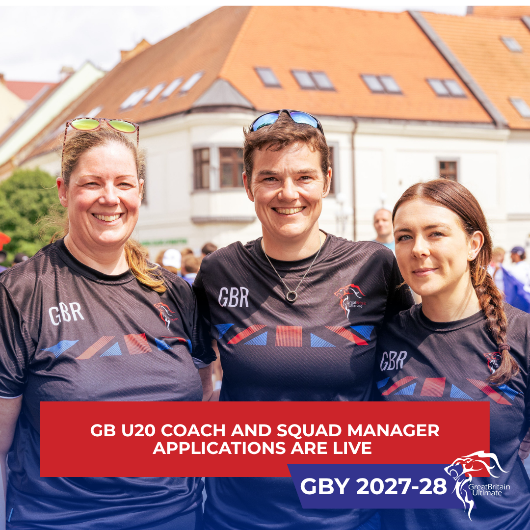 GB U20 Coach and Squad Managers 2027 Applications Are Live