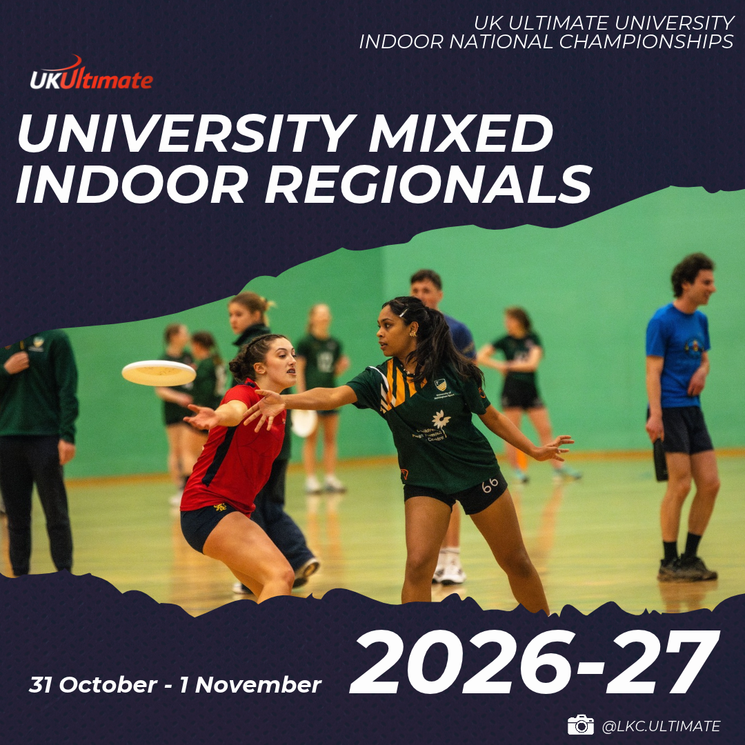 UKU University Mixed Indoor Regionals 2026-27
