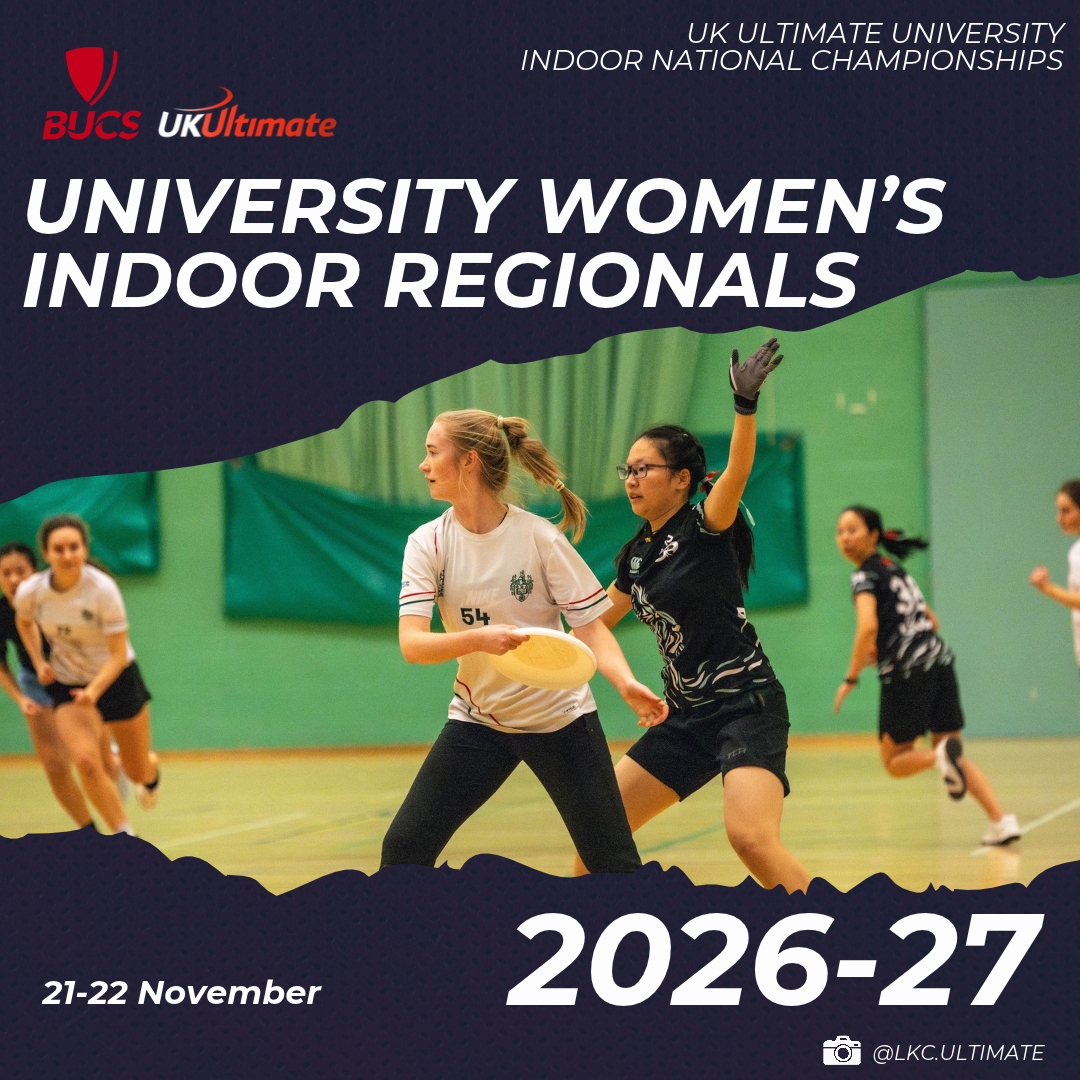 BUCS / UKU University Women’s Indoor Regionals 2026-27
