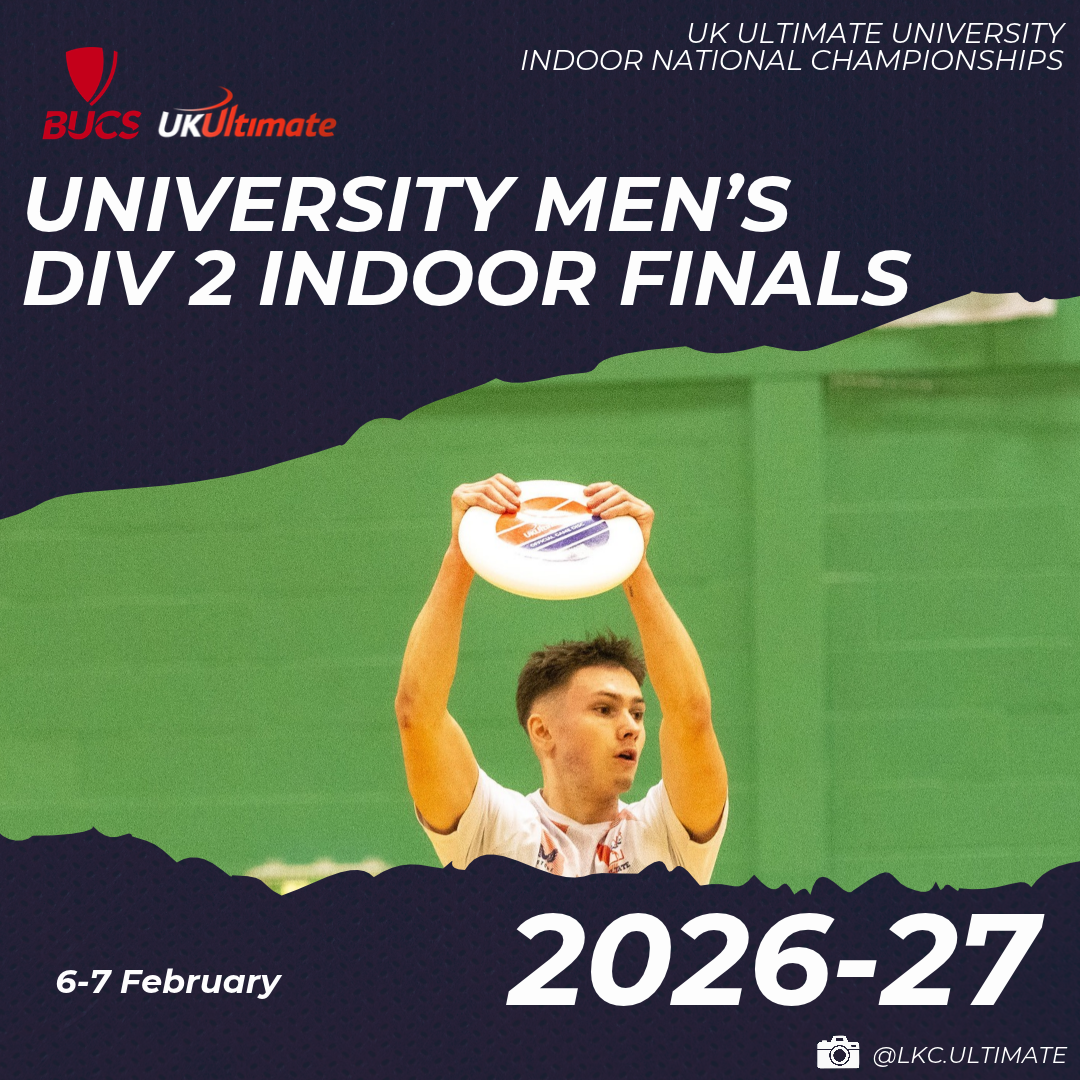 BUCS / UKU University Men’s Indoor National Finals DIV 2 2026-27