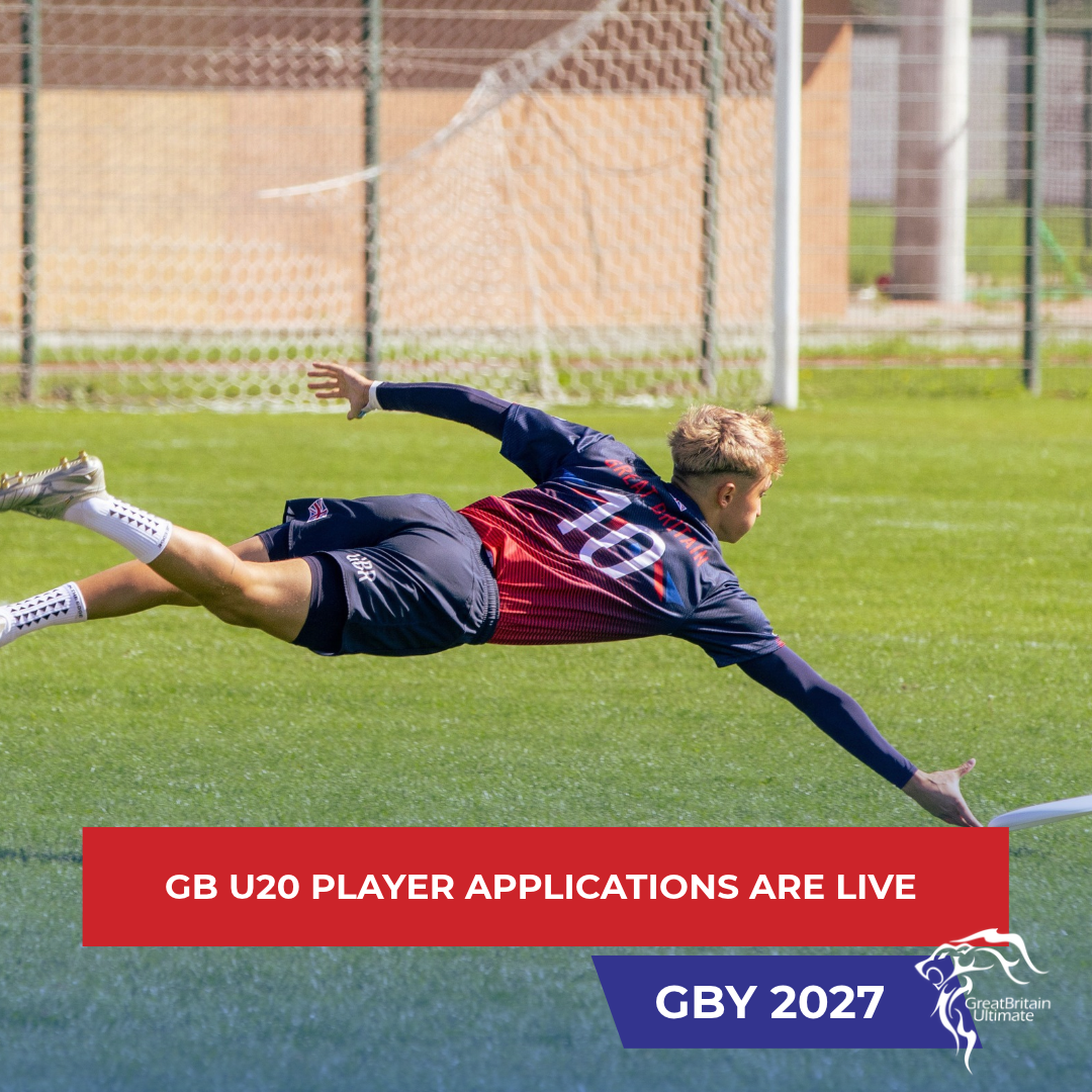 GB U20 2027 Player Applications - Deadline 1st November