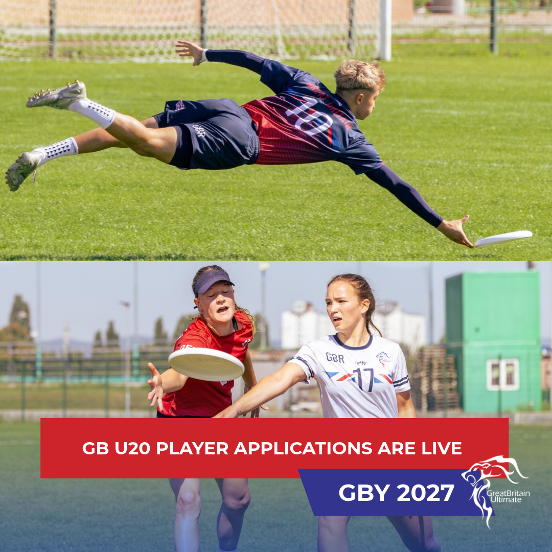 GB U20 2027 Player Applications - Deadline 1st November