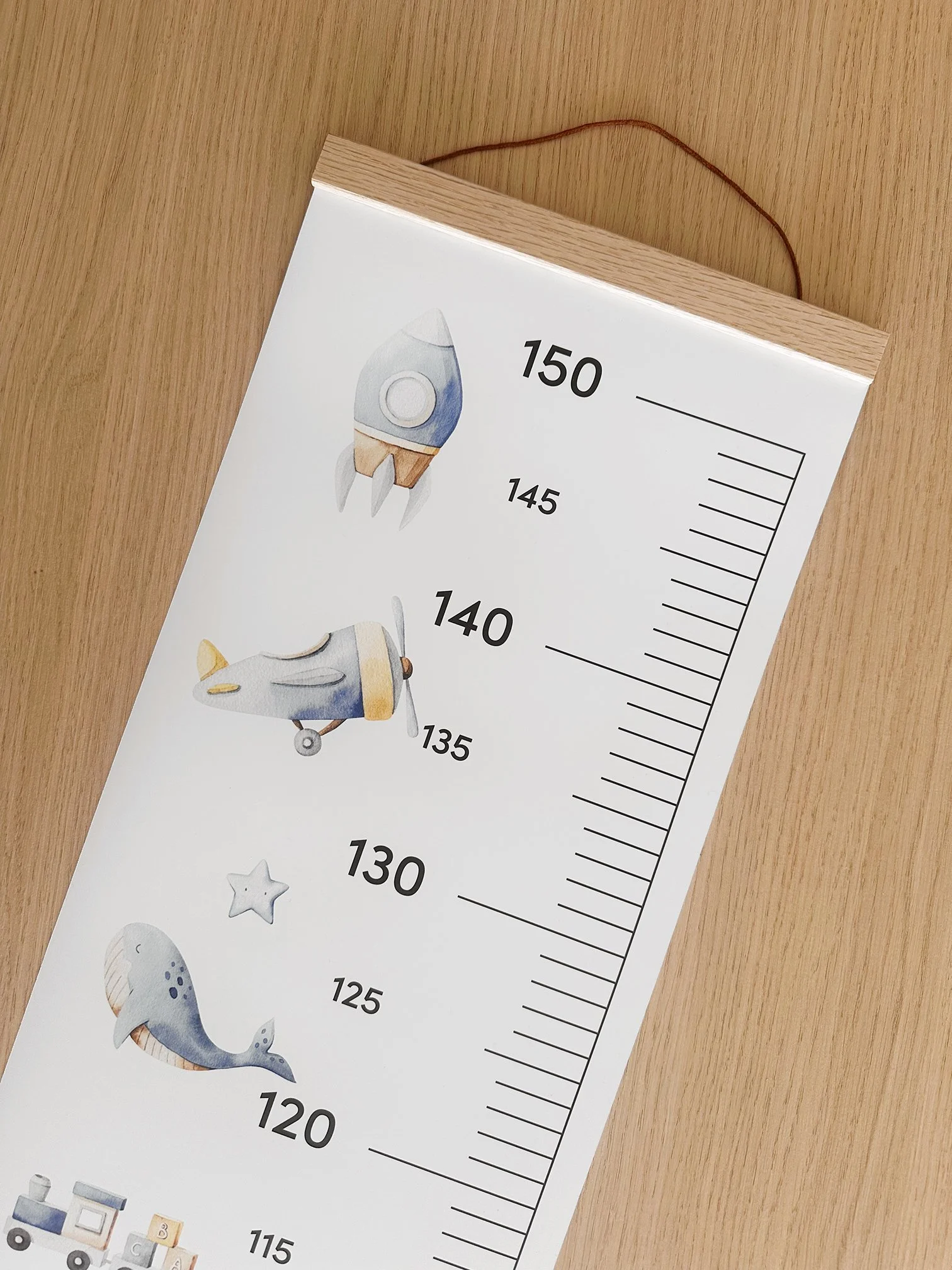 Detský nástenný meter "Tááákto rastiem!"