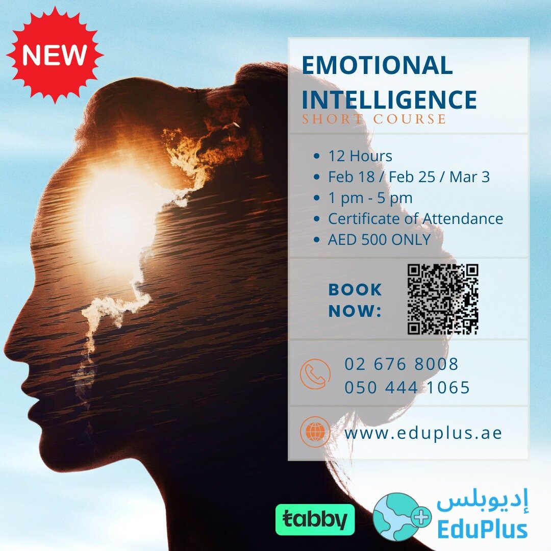 EduPlus is currently offering Emotional intelligence (EI) short course. EI is the ability to identify and manage one&rsquo;s own emotions as well as the emotions of others. For success in careers and one&rsquo;s personal life, EI is more important th