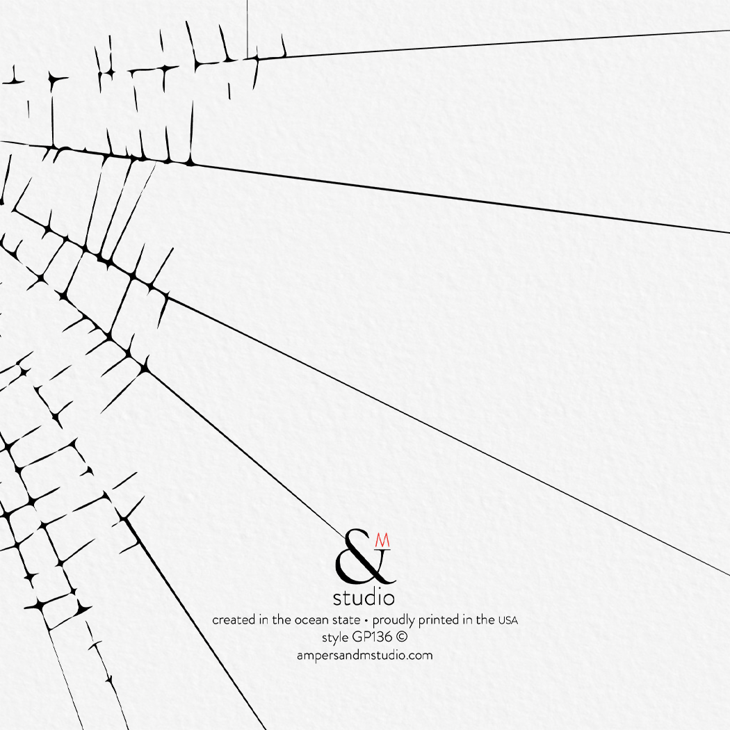 Back of the card with a large spiderweb and logo.