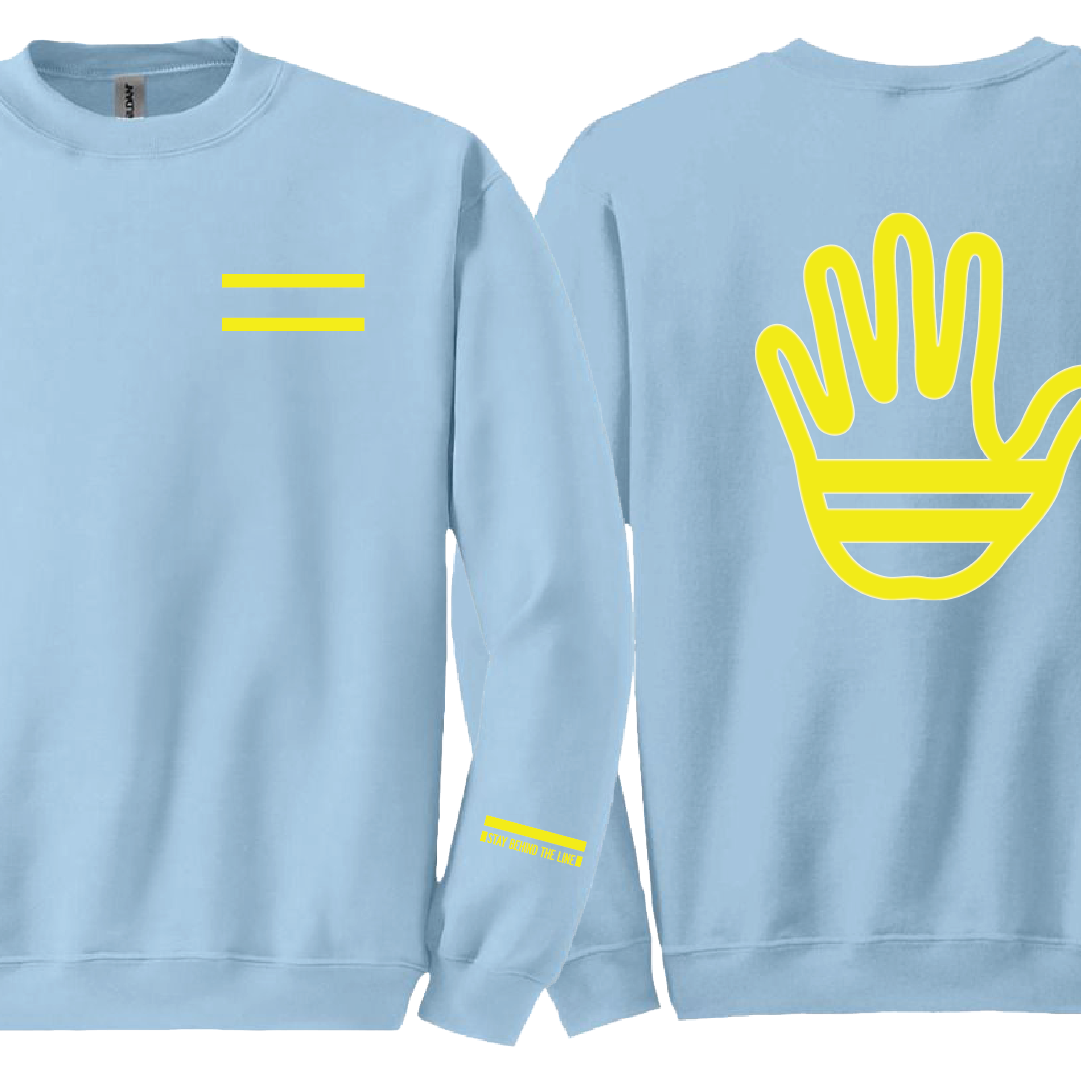 DOUBLE YELLOW BLUE SKY EDITION SWEATSHIRT