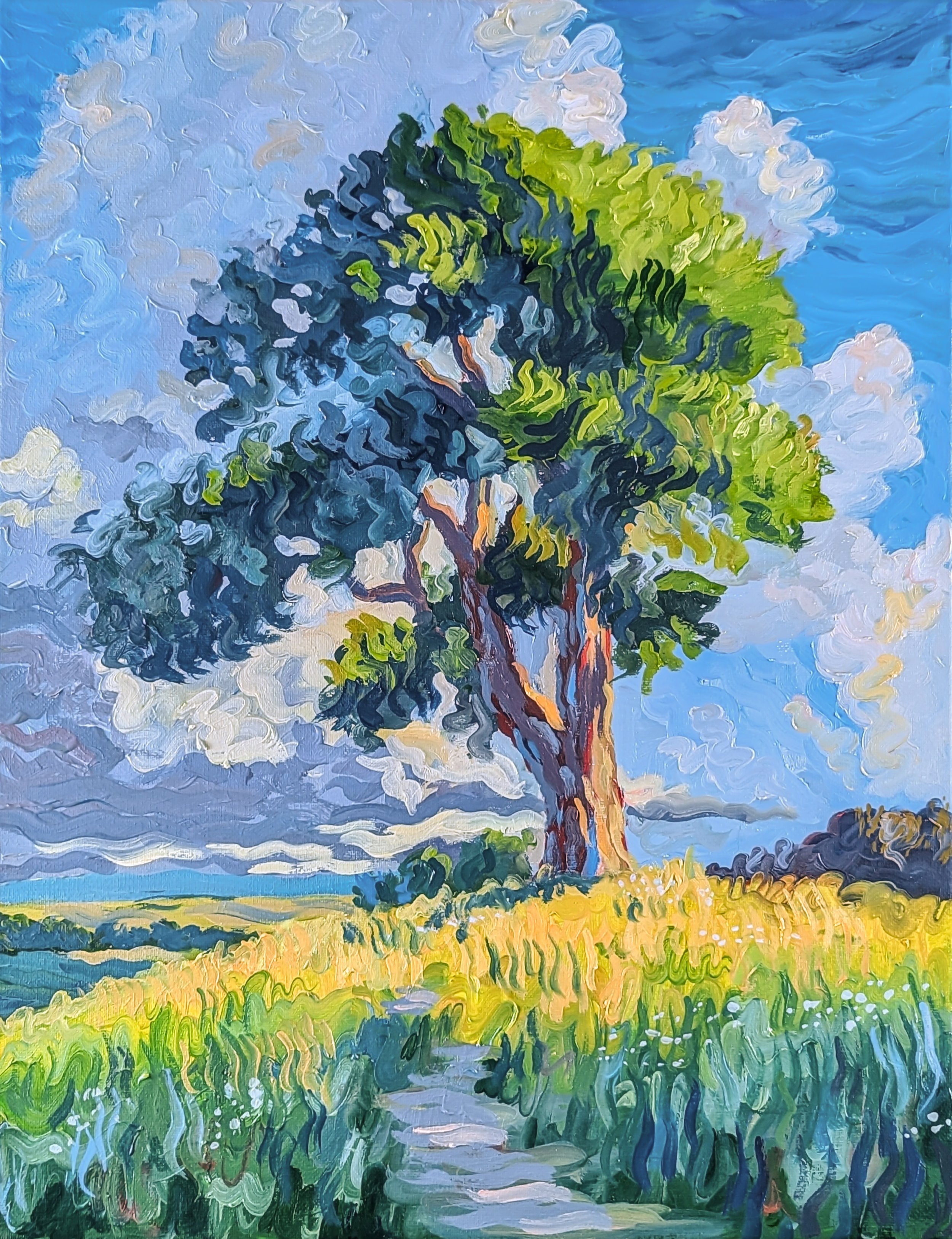 “Solace", Oil on Canvas, 14×18"