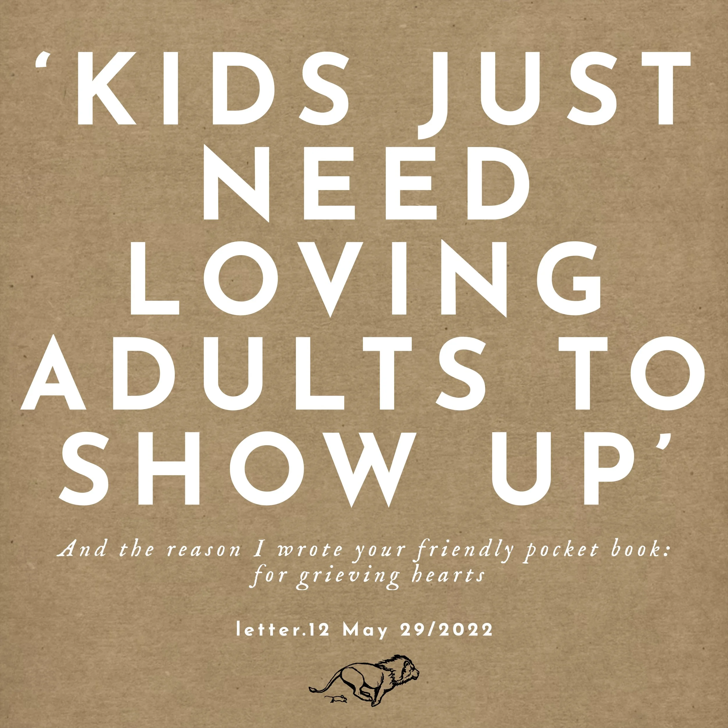 ‘Kids just need loving adults to show up’