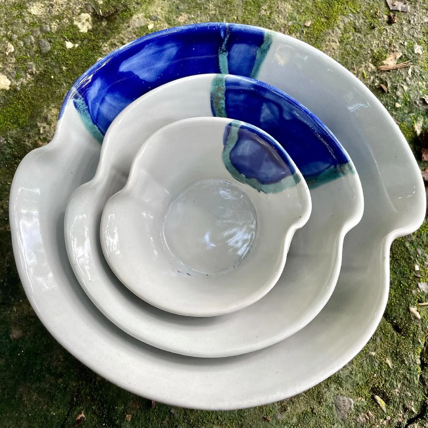 Bowl Nest, serving, soup and desert U$146 set